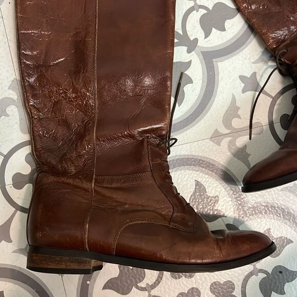 🌺 Marc Alpert Leather Victorian Style Riding Boot B34 - Picture 4 of 10